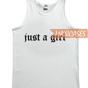 Just a girl tank top men and women Adult
