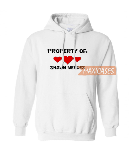Property of Shawn Mendes Hoodie Unisex Adult size S - 2XL