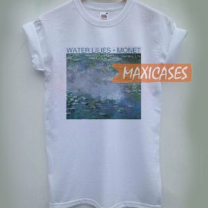 Water Lilies Monet T-shirt Men Women and Youth