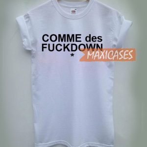 Comme Des Fuckdown Cheap Graphic T Shirts for Women, Men and Youth