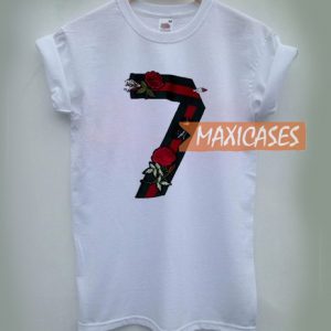 Seven Flower Cheap Graphic T Shirts for Women, Men and Youth