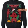 Deadpool Holiday Ugly Christmas Sweater Unisex Size S to 3XL