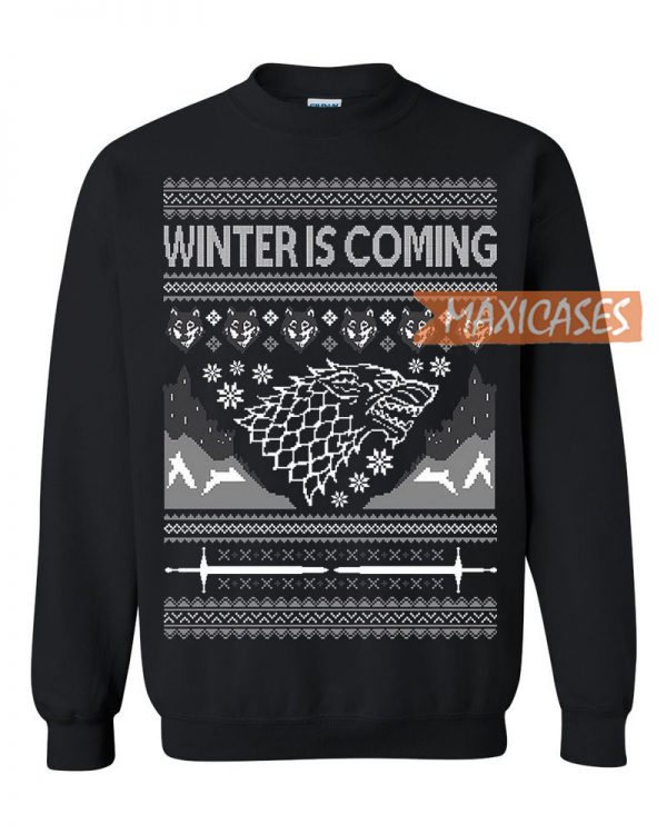 Game of Thrones Winter Is Coming Ugly Christmas Sweater Unisex