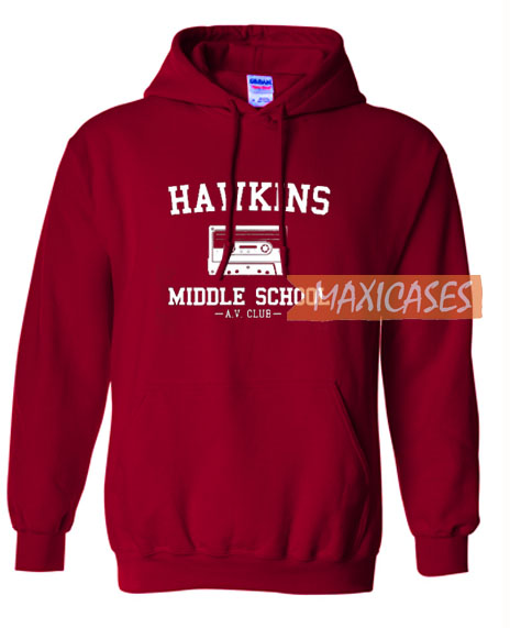 Hawkins Middle School AV Club Hoodie