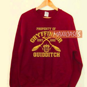 Property Of Gryffindor Quidditch Sweatshirt