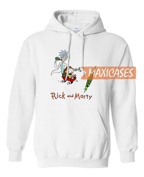 Rick and Morty Parody Calvin and Hobbes Hoodie