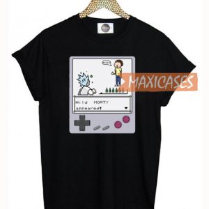 Rick and Morty Retro Gameboy T Shirt