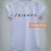 Friends TV Show Logo T Shirt