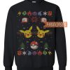 Pokemon Pikachu 2 Ugly Christmas Sweater Unisex Size S to 3XL