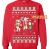 Rick And Morty Dance Ugly Christmas Sweater Unisex