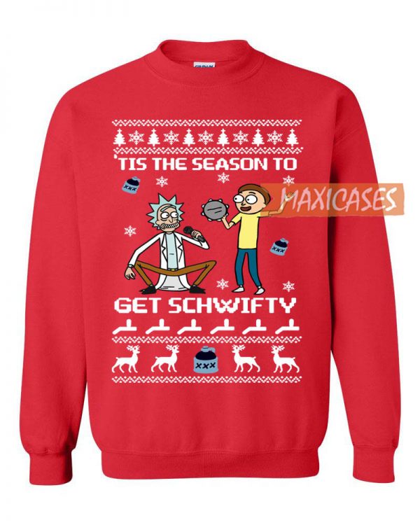 Rick and Morty Get Schwifty Ugly Christmas