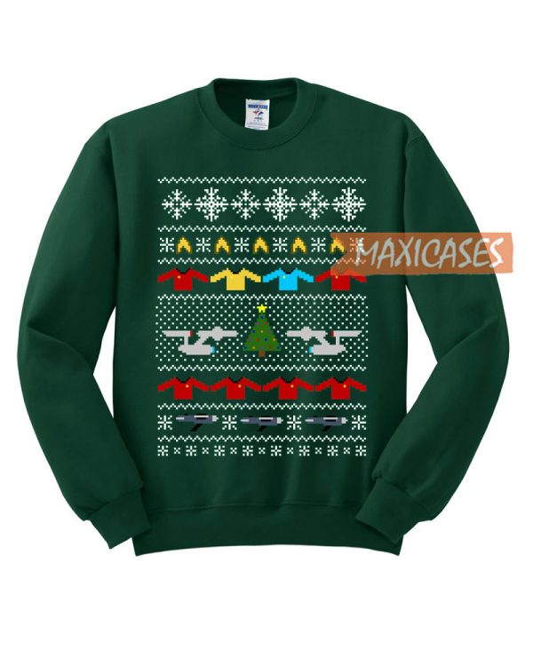 Star Trek Ugly Christmas Sweater Unisex Size S to 3XL