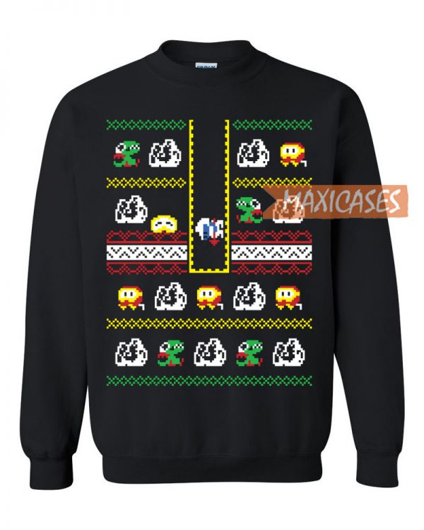 Video Game Holiday Ugly Christmas Sweater Unisex Size S to 2XL