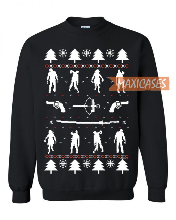 Zombie Holiday Ugly Christmas Sweater
