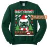 meowy christma ssweater