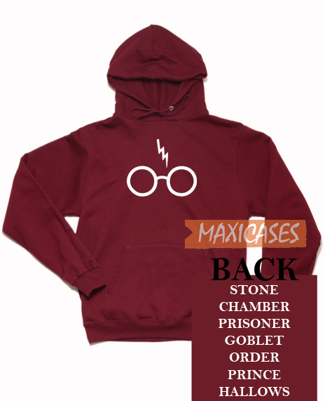 harry potter glasses hoodie