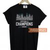 Champions Eagles Super Bowl T Shirt