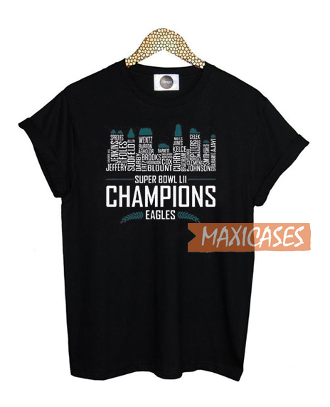 Champions Eagles Super Bowl T Shirt