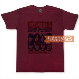 Led Zeppelin LA 1975 T Shirt