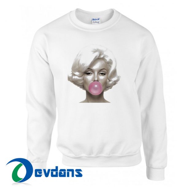 Marilyn Monroe Bubblegum Sweatshirt