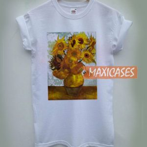 Van Gogh Sun Flower T Shirt