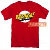 Bazinga Red T Shirt