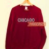 Chicago Red Sweatshirt