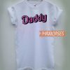 Daddy Font T Shirt