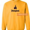Disneyland Yellow Sweatshirt