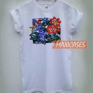 Flower Paint T Shirt