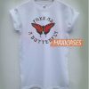 Free As A Butterfly T Shirt