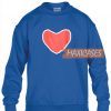 love heart Sweatshirt