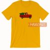 Red Truck in Yellow T Shirt