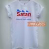 Satan Natural Hell Water T Shirt