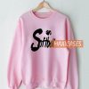 Softball Pink Sweatshirt