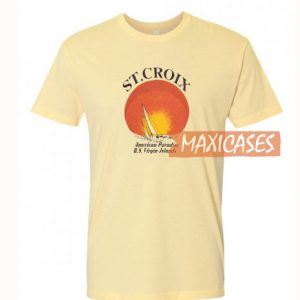 St Croix American Paradise Cream T Shirt