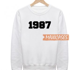1987 Font Sweatshirt