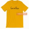 Benetton Logo T Shirt