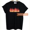 Fire Print T Shirt
