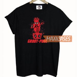 Groot-Pool Deadpool T Shirt