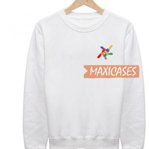 Holding Hands Rainbow Sweatshirt