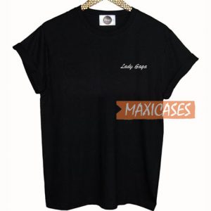 Lady Gaga Font T Shirt