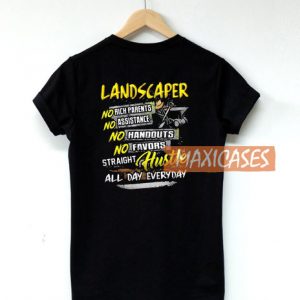 Landscaper Black T Shirt