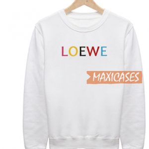 Loewe Font Sweatshirt