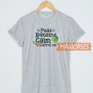 Peas Romaine Calm Carrot On T Shirt