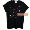Space Planet Galaxy T Shirt