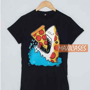 Shark Eating Pizza T Shirt