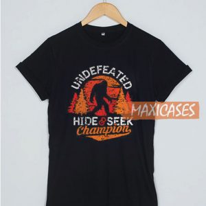 Bigfoot Undefeated Hide T Shirt