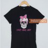 Crazy Skull Lady T Shirt