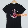 Dog And My Hand Never T Shirt